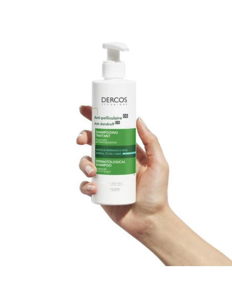Vichy Anti-Dandruff Shampoo Cabellos Grasos 400ml - TuCabelloSano