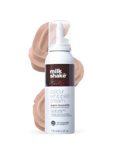 Milk Shake Whipped Cream Warm Brunette 100ml - TuCabelloSano