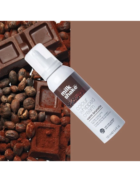 Milk Shake Whipped Cream Warm Brunette 100ml - TuCabelloSano