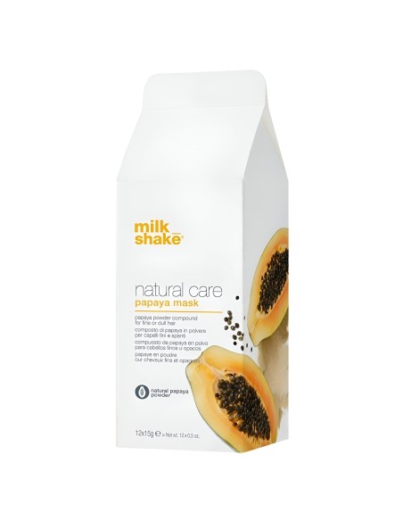 Milk Shake Natural Care Papaya Mask 12x15g - TuCabelloSano
