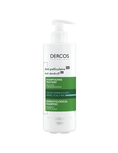 Vichy Anti-Dandruff Shampoo Cabellos Grasos 400ml - TuCabelloSano
