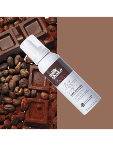 Milk Shake Whipped Cream Warm Brunette 100ml - TuCabelloSano
