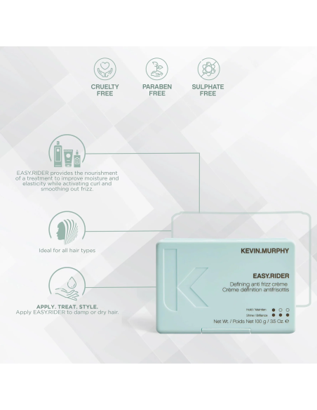 Kevin Murphy Easy Rider Crema Anti-frizz 100g - TuCabelloSano