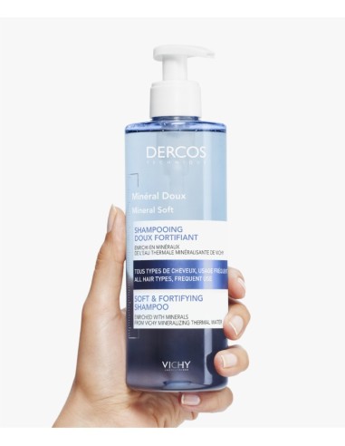 Vichy Mineral Soft Fortifying Shampoo 400ml - TuCabelloSano