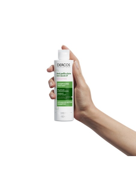Vichy Sensitive Anti-Dandruff Shampoo 200ml - TuCabelloSano
