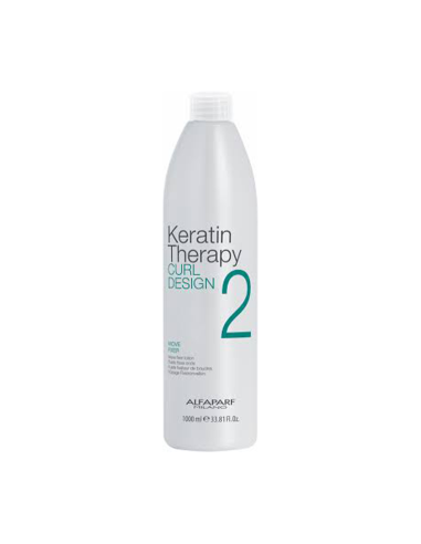 Alfaparf Keratin Therapy Curl Design Fixer 1000ml - TuCabelloSano