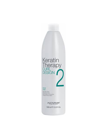 Alfaparf Keratin Therapy Curl Design Fixer 1000ml - TuCabelloSano