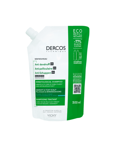 Vichy Dercos Ecorefill Anticaspa 500ml - TuCabelloSano